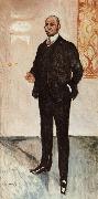 Edvard Munch Self-Portrait oil on canvas